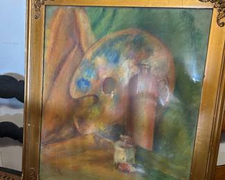 Impressionist style still life painting