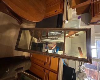 19th Century Gilt Ornate Overmantel Mirror