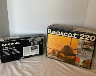 Bearcat  Grundig Radios