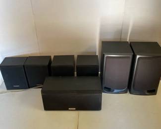 Kenwood, Technics, and Optimus Speakers