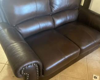 Cover Girl Loveseat from the Masland Duraleather Company