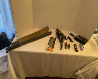 Knifty Knife Lot  Big and Small