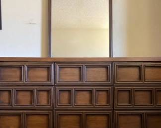Nine Drawer Vanity Dresser