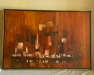 Large Weintraub Painting