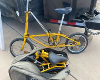 Two Folding Bikes