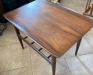 MCM Bassett Furniture Walnut End Table