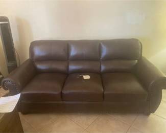 Cover Girl Furniture Vinyl Couch by Masland Duraleather Company