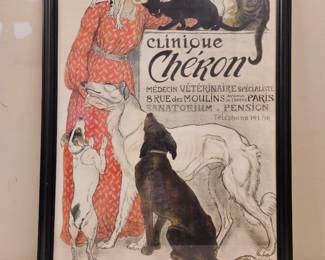 Art Deco French Print, Clinique Cheron Art Poster