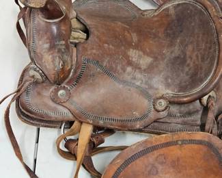 Kid’s Western Saddle, Made by Western Rawhide