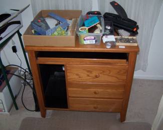 COMPUTER DESK & OFFICE MISC.
