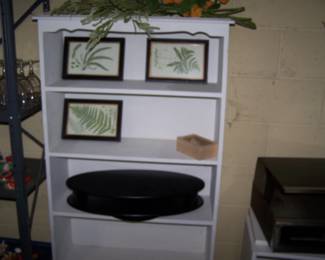 PRINTS & WHITE SHELF