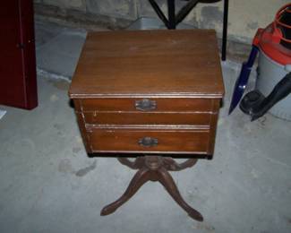 OLD SEWING CABINET