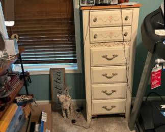 Vintage lingerie chest