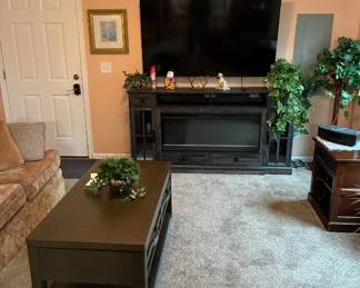 Large TV/ coffee table and more