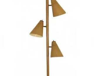 MidCentury 3Light Tension Pole Lamp