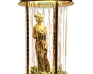 MidCentury ShowerLite Goddess Rain Oil Lamp