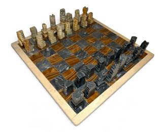 Marble Chessboard Set