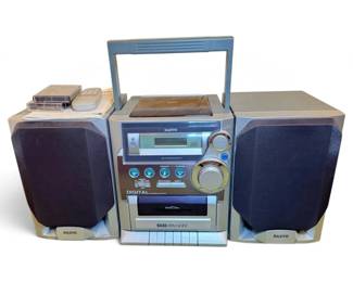 Sanyo CWM480 Portable CD, Cassette Recorder, Radio