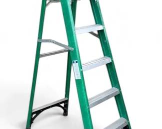 Husky 6ft Green Ladder