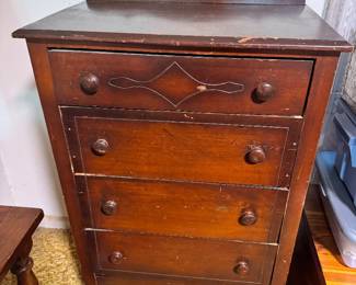Small antique dresser