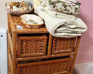 Wicker storage