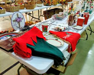 Home Decor, Furniture, dishes, cookware, furniture, collectibles, purses, shoes, clothing, toys & books, and much more!