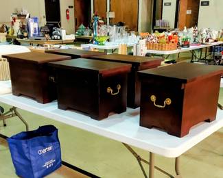 Home Decor, Furniture, dishes, cookware, furniture, collectibles, purses, shoes, clothing, toys & books, and much more!