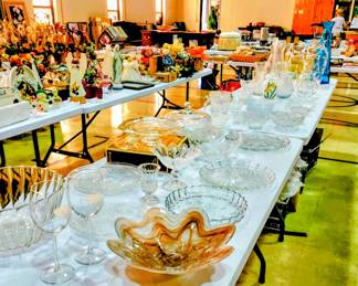 Home Decor, Furniture, dishes, cookware, furniture, collectibles, purses, shoes, clothing, toys & books, and much more!