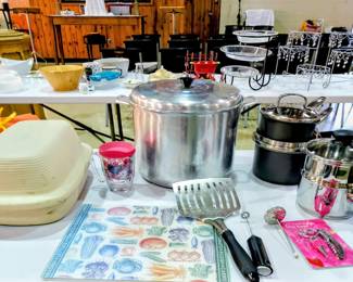 Home Decor, Furniture, dishes, cookware, furniture, collectibles, purses, shoes, clothing, toys & books, and much more!