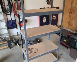 HeavyDuty 5Tier Metal Garage Storage Shelving Unit