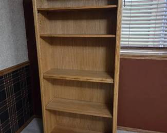 Bookshelf 2 Goak 36 Oak Finish 6Shelf Bookcase  Model Tb3672lt