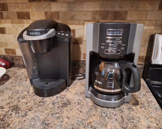 Keurig SingleServe  Mr. Coffee 12Cup Programmable Coffee Makers with KCups