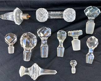 Crystal Toppers Etc. 11pcs