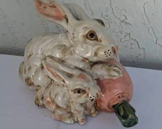 Vintage Ceramic Rabbit