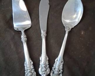 Wallace Grand Baroque Sterling Serving Pieces