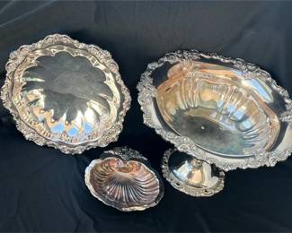 Silver Plate Serving Pieces