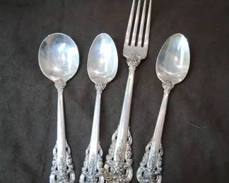 Wallace Grande Baroque Sterling Spare Flatware Pieces