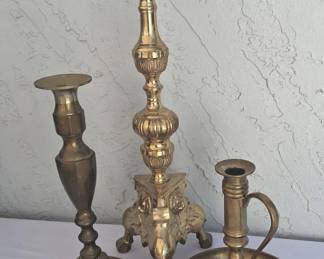 Brass Candle Holders