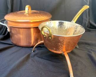 Vintage Copper Pans