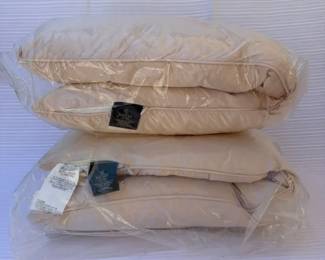 Ralph Lauren Silk Goose Down Pillows NWT  Original Packages  2pc
