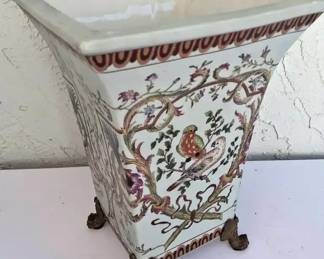 Wong Lee Footed Porcelain Vase