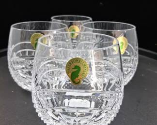 Waterford Lead Crystal Glasses  4pc