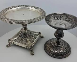 Silver Plated Decorative Stands