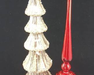 Blown Glass Holiday Decor