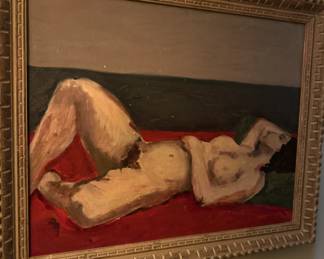 Nude oil mid 19