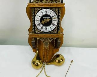 Howard Miller Zaandam-Style Oak Wall Clock