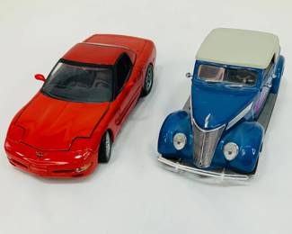 Diecast Model Sports Coupe and Street Rod