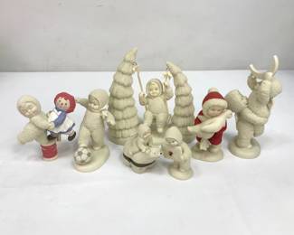 Dept 56 Snowbabies Bisque Porcelain Figurines