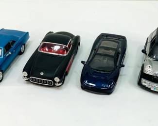 Diecast Model Cars with Opening Doors and Hoods