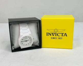 Invicta White Wrist Watch